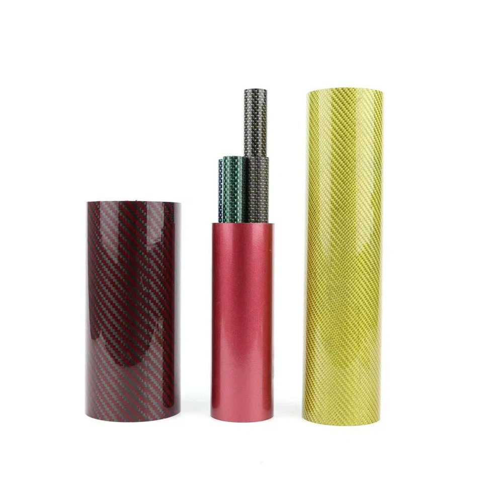 Colored Carbon Fiber Decorative Tubes suppliers