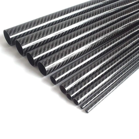 Carbon Fiber Round Tube Glossy Surface Carbon Fiber Round Tube Glossy Surface
