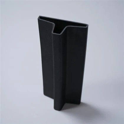 Tube en forme de fibre de verre personnalisé