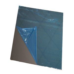 Plaque de fibre de carbone coupe CNC personnalisée