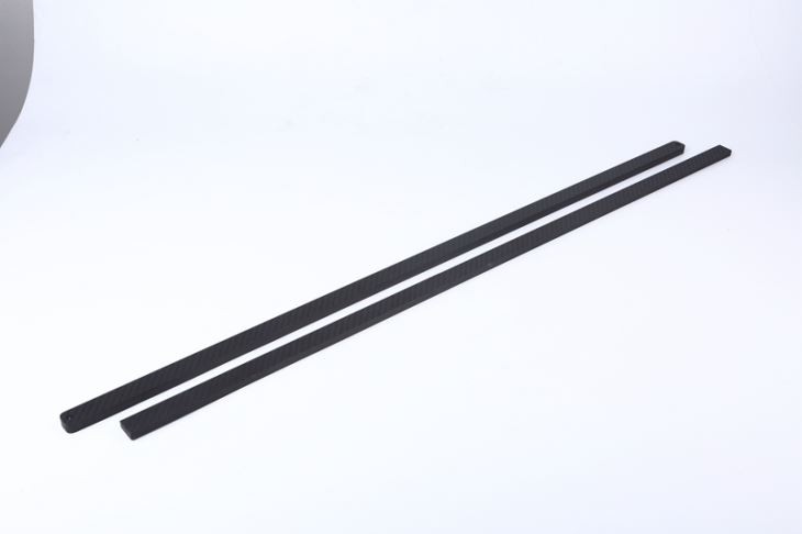 Tube en PRFC à module intermédiaire 3k Twill