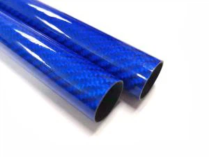 Tube en fibre de carbone pour canne à poisson