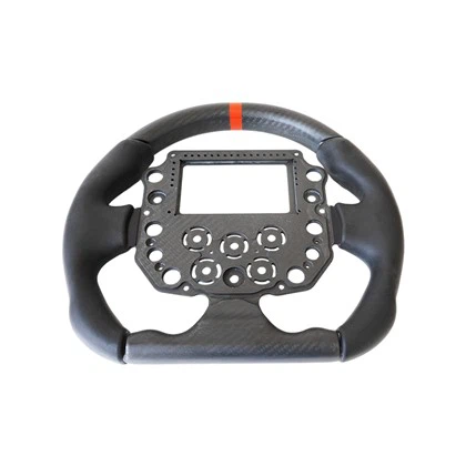 Volant de course stimulé par la fibre de carbone